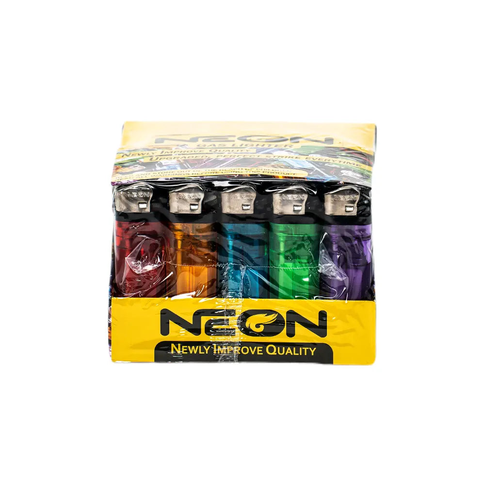 NEON CLEAR LIGHTER 50 CT